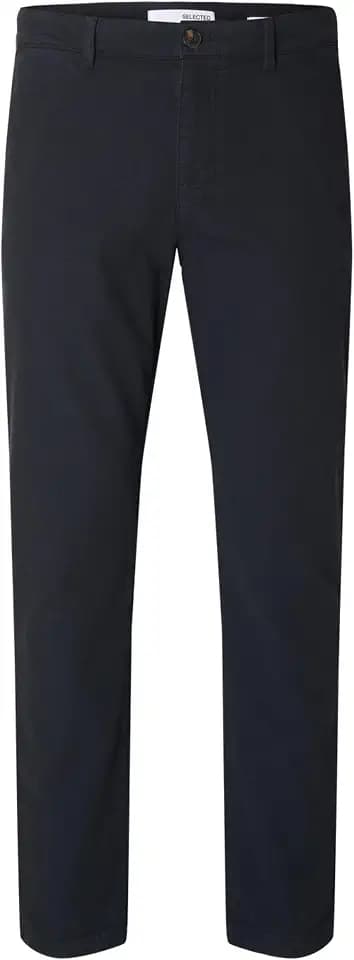 SELECTED HOMME Herren Hose Slh175-slim Miles Structure Dyed Pant
