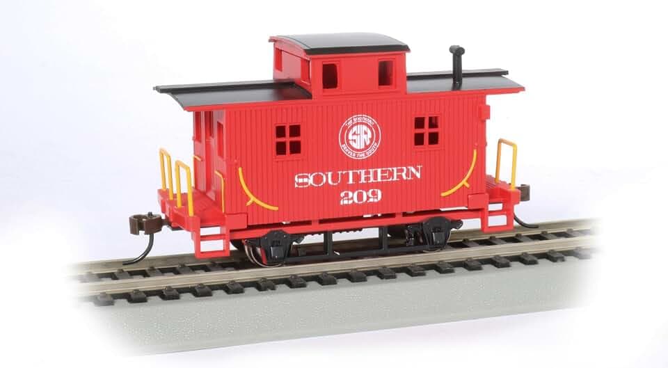 Bachmann Trains - Old-TIME Bobber Caboose - Southern #209 - HO Scale
