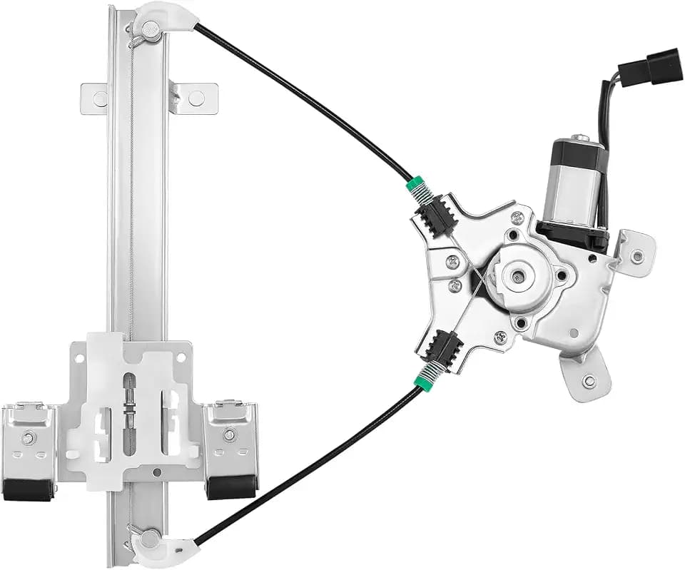 BDFHYK 741-390 Power Window Regulator with Motor Rear Left for 2007-2014 Cadillac Escalade 2007-2014 Chevrolet Tahoe 2007-2014 GMC Yukon