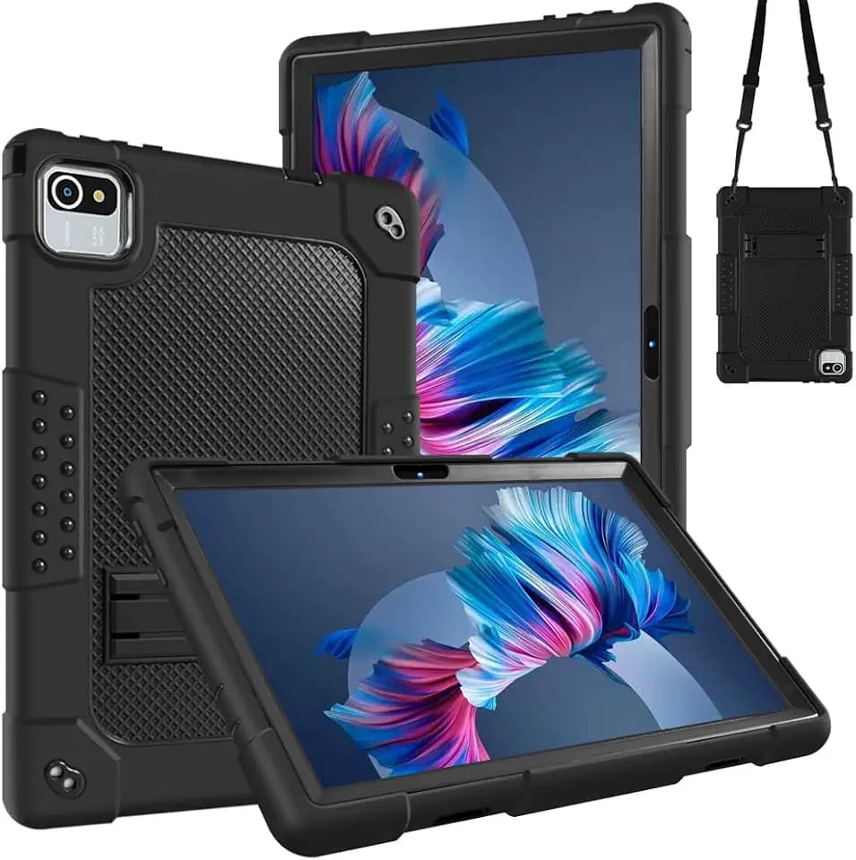 for MB1001 Case 10.1,for Aiprotablet C20e Case Shockproof Kids Cover for Moderness 10.1 Tablet/CZZ 10.1",for HAPPYBE/ANYLAKE/Freeski OLEXEX Bestski/Velorim/ZZB 10" Tablet (Black/Black)