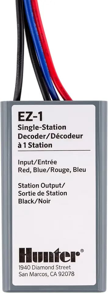Hunter EZ-1 Decoder, Single-Station Irrigation Controller Accessory