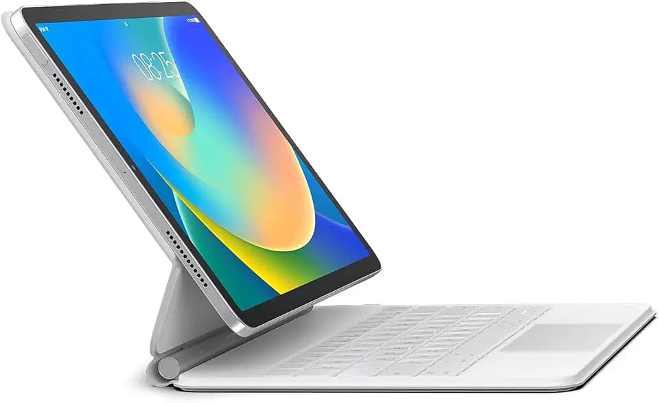 runelk Magic-Style Keyboard Case with Multi-Touch Trackpad for iPad 11th Gen 2025 (A16) & iPad 10th Generation 2022, Magnetic Floating Cantilever Stand Case for iPad 10.9 inch 10th / 11th Gen