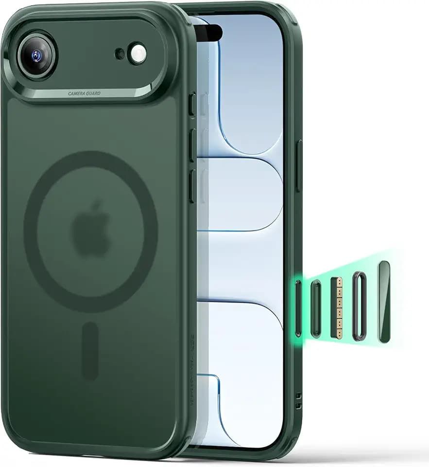 ESR Classic Hybrid for iPhone Air Case, Frosted Green