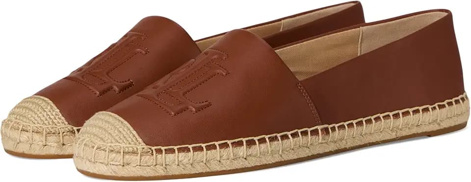 Lauren Ralph Lauren Cameryn Nappa Leather Espadrille