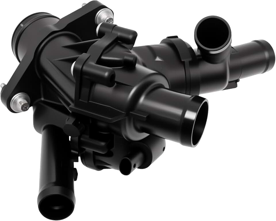 Saihisday 2702000615 Thermostat Housing, Replacement for Mercedes-Benz CLA 250 2014-2019 Replacement for Mercedes-Benz GLA 45 2015-2020, Replaces 2702000415 2702002200