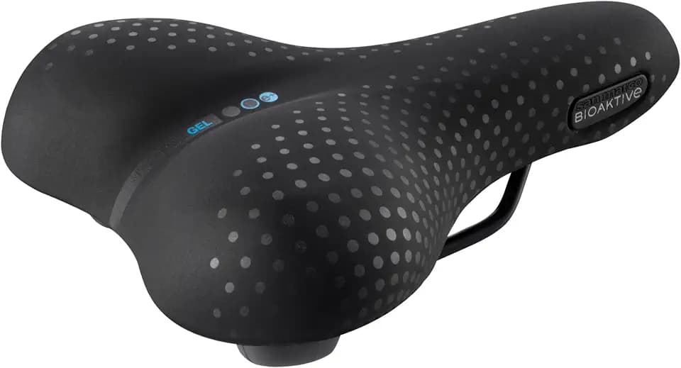 Selle San Marco BIOAKTIVE Trekking Gel – Gelgepolsterter Trekking- und Cityradsattel, E-Bike geeignet