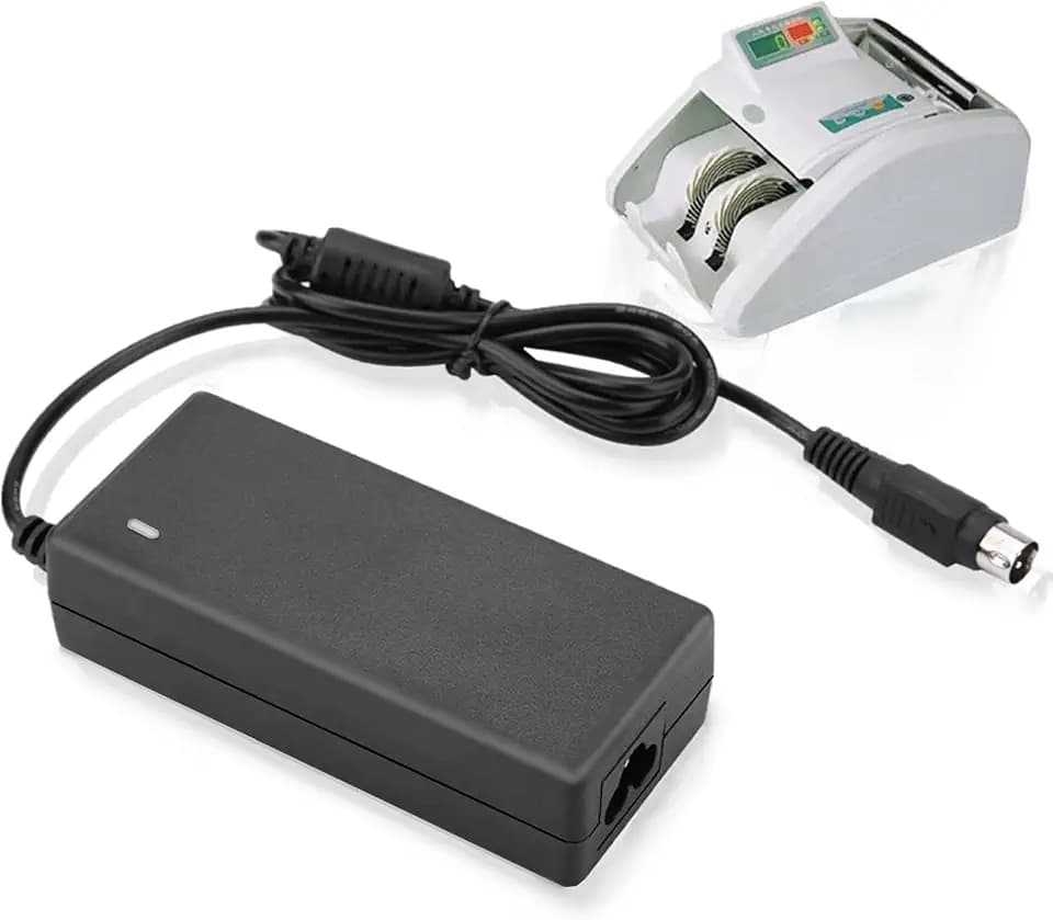 Zerone 24 V 3A AC/DC-Netzteil Netzkabel für NCR REALPOS Hauptladegerät 3 Pin