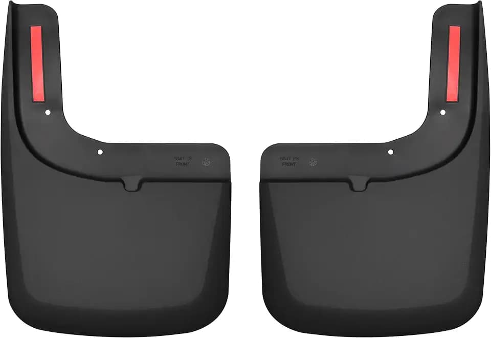 Husky Liners - Front Mud Guards | 2017-2022 Ford F-250/F-350 Super Duty w/OEM Fender Flares, Front Set - Black, 2 Pc | 58471