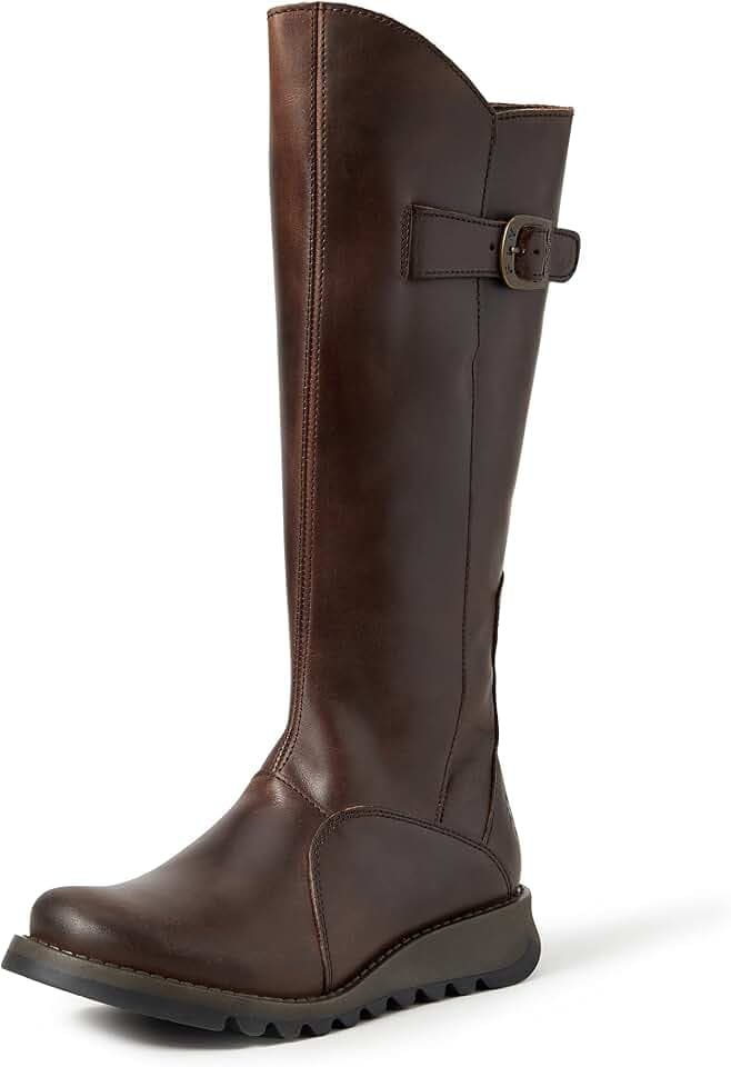 Fly London Damen MOL Langschaft Stiefel