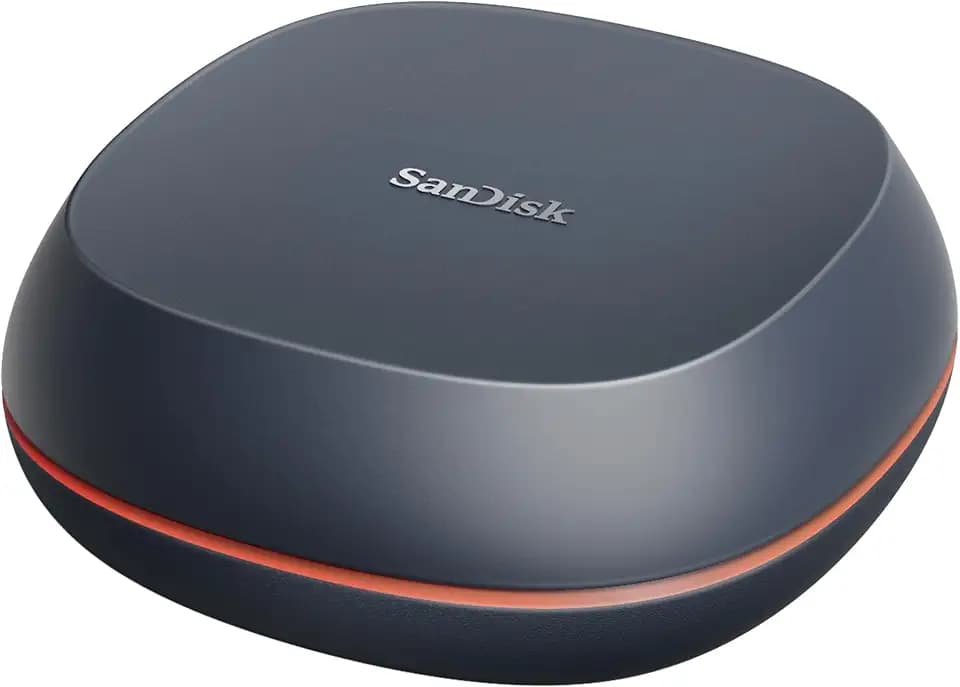 Sandisk 8TB Desk Drive SSD, Up to 1000MB/s Read Speeds, Black