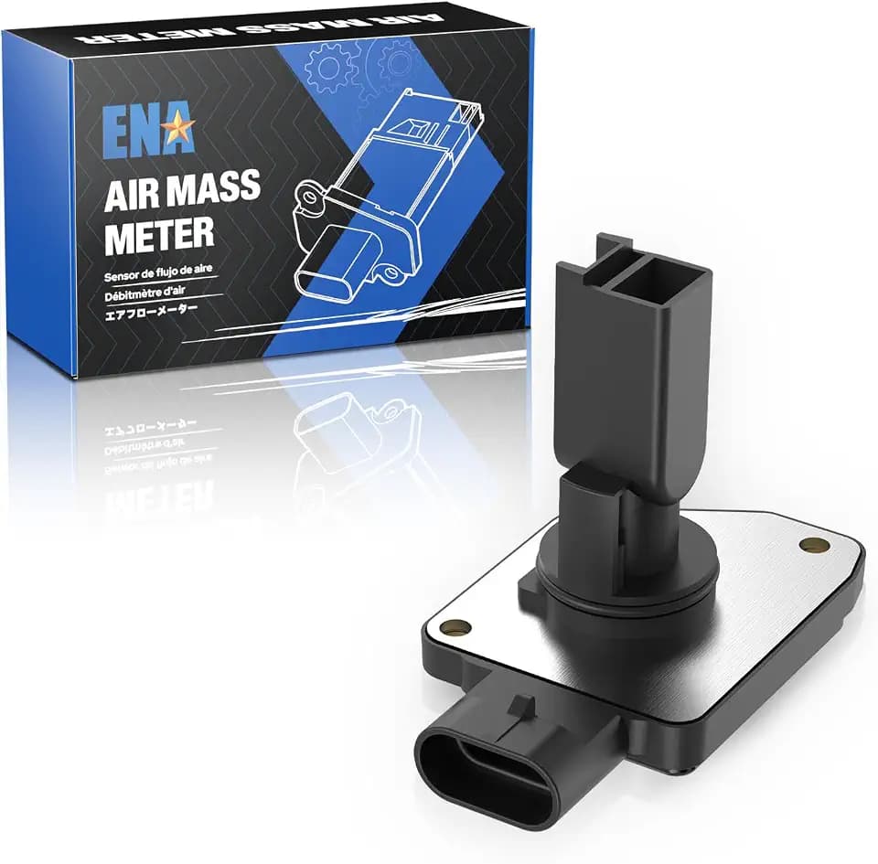ENA Mass Air Flow Sensor Meter MAF Compatible with Chevy Camaro Impala Lumina Pontiac Bonneville Firebird Buick LeSabre Park Oldsmobile 88 Intrigue LSS 1999-2005 Replacement for 12568877 MAS0193 MA180