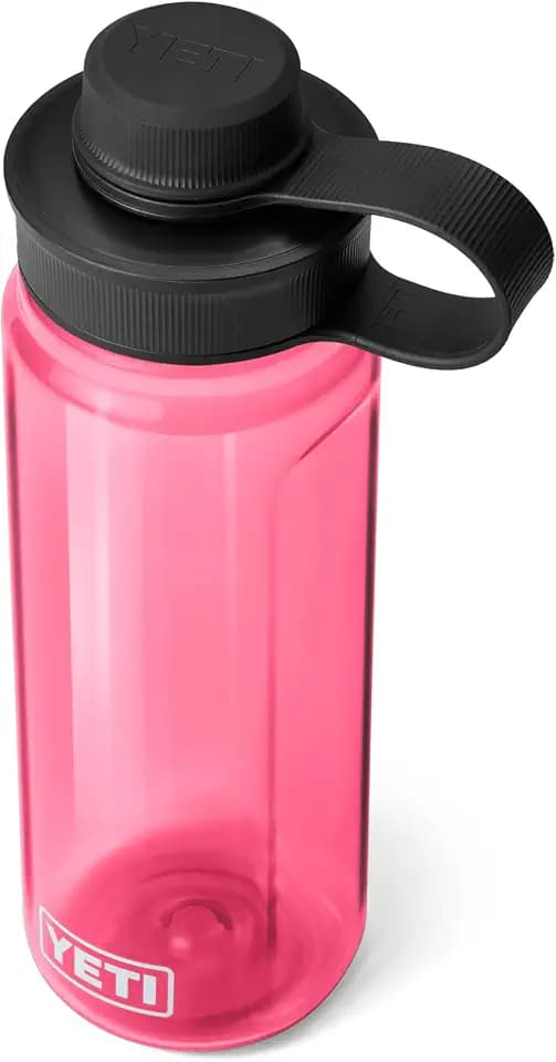YETI Yonder Wasserflasche Mit Yonder Tether Verschluss, Tropical Pink, 25 oz (750 ml)