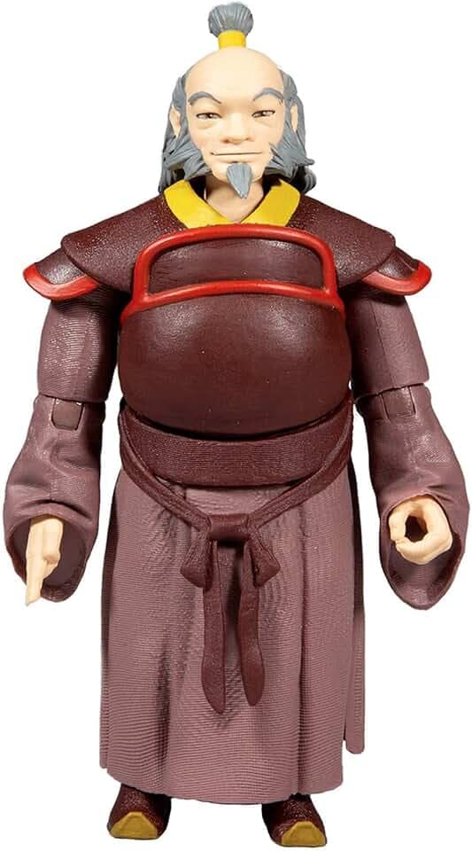 McFarlane Avatar - Der Herr der Elemente Actionfigur Uncle Iroh 13 cm, TM19066, Mehrfarbig
