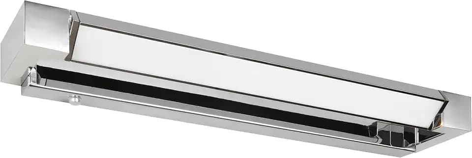 Trio Leuchten LED Badezimmer Wandleuchte Fabrizio 284770106, Aluminium Chrom, 9 Watt LED, Lichtfarbe einstellbar, dimmbar