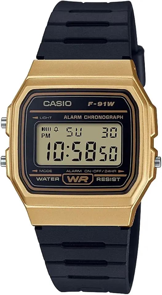 Casio Unisex Erwachsene-Armbanduhr F-91WM