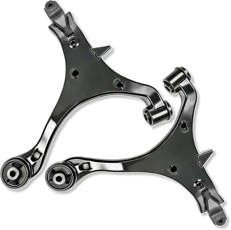 K640399 K640400 2Pcs Control Arm Suspension Kit Assembly Compatible With Honda CR-V 2002 2003 2004 2005 2006, 1x Front Lower Control Arm-K640399, 1x Front Lower Control Arm-K640400