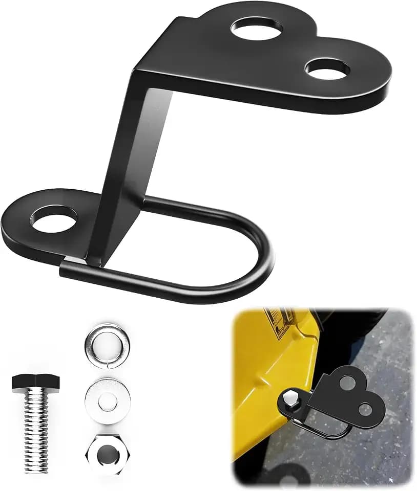 Xprite ATV/UTV 3-Way Hitch Adapter, Steel Hitch Mount with Bolt