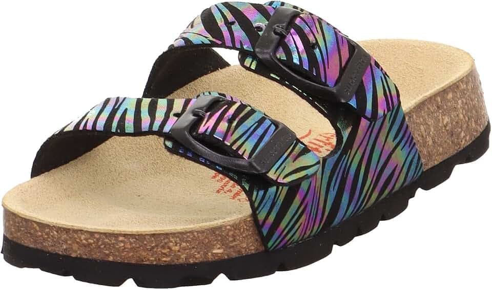 Superfit Mädchen Fussbettpantoffel 1800111Hausschuh