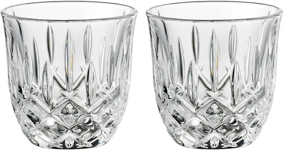Nachtmann Espresso Gläser, 2-teiliges Set, 90 ml, Noblesse Barista, 104905, Kaffeegläser aus Kristallglas, Espressogläser spülmaschinenfest