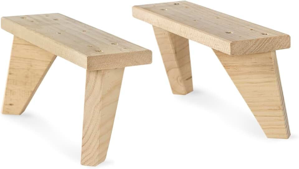 Juego de 2 patas dynamic de pino macizo