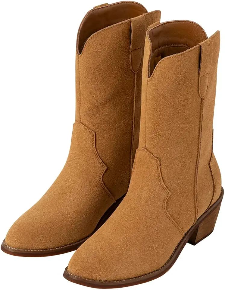 Springfield Damen Brown Cowboy Boot Cowgirl-Stiefel