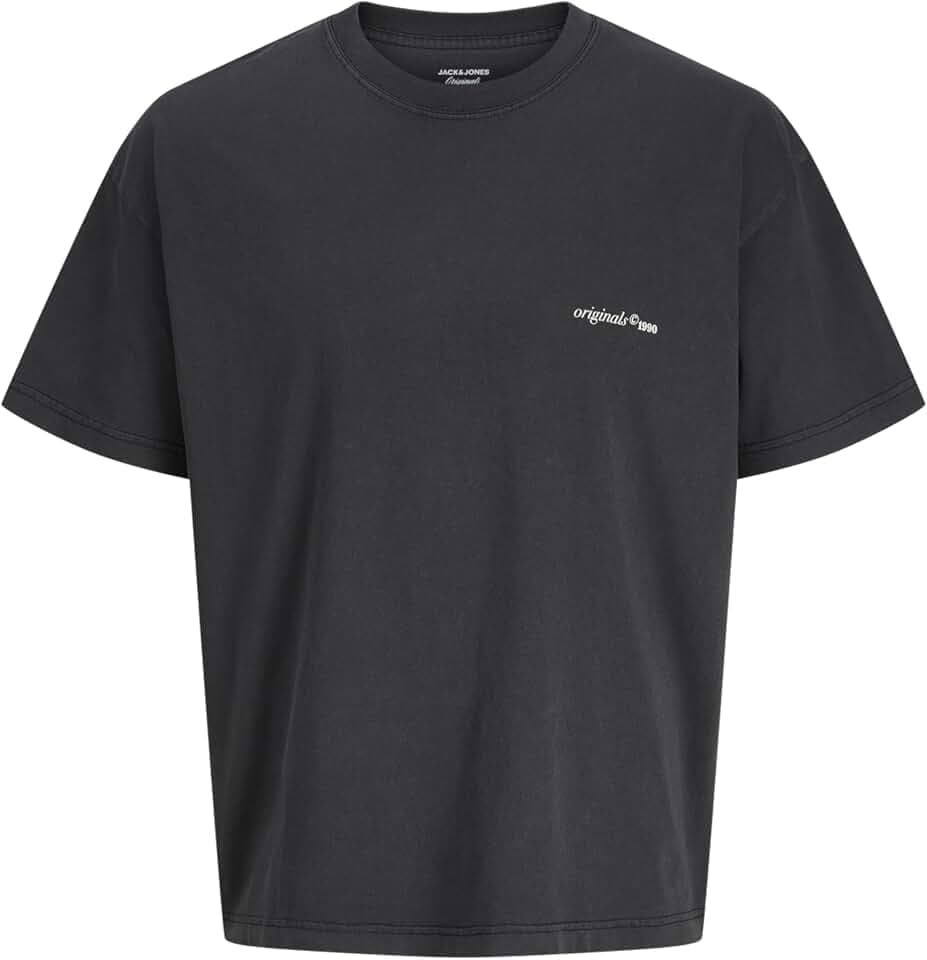 JACK & JONES Herren Jormaine Washed Back Tee Ss Crew Neck