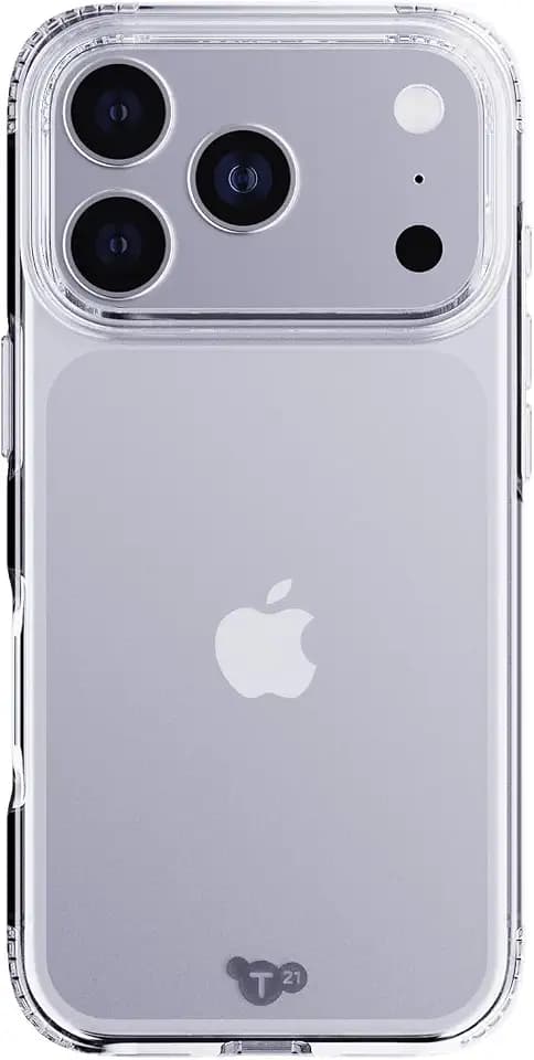 Tech21 EvoLite Case for iPhone 17 Pro – Clear | Slim Protective Case | Impact Protection | Wireless Charging Compatible