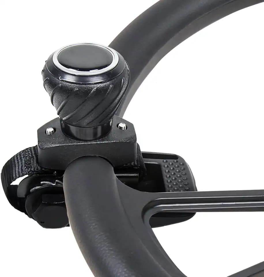Steering Wheel Knob Spinner Suicide Knob Fit for Steering Wheel, for Cars, Semi Truck, Forklifts, Tractors, Boat, and Golf Cart