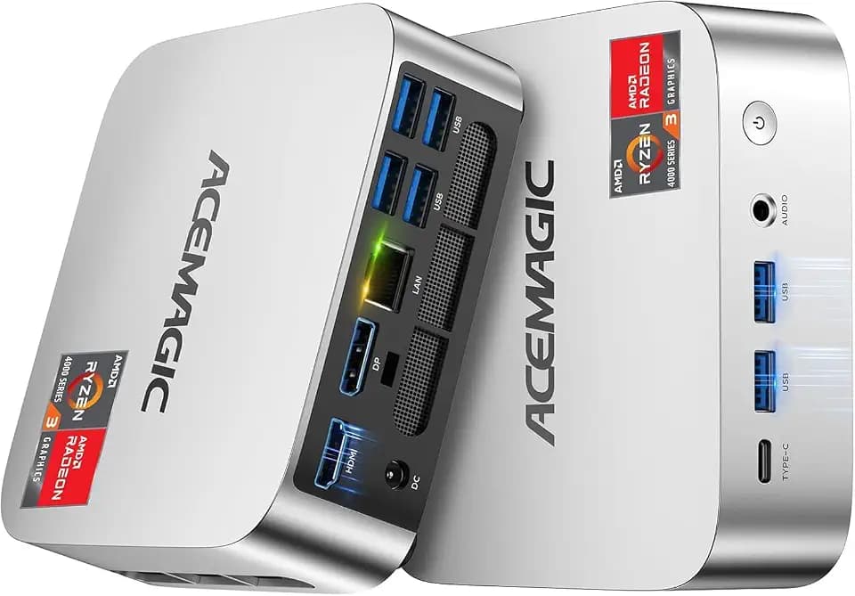 ACEMAGIC K1 Mini PC Windows 11 Pro AMD Ryzen 7330U 16GB DDR4 256 SSD 28W