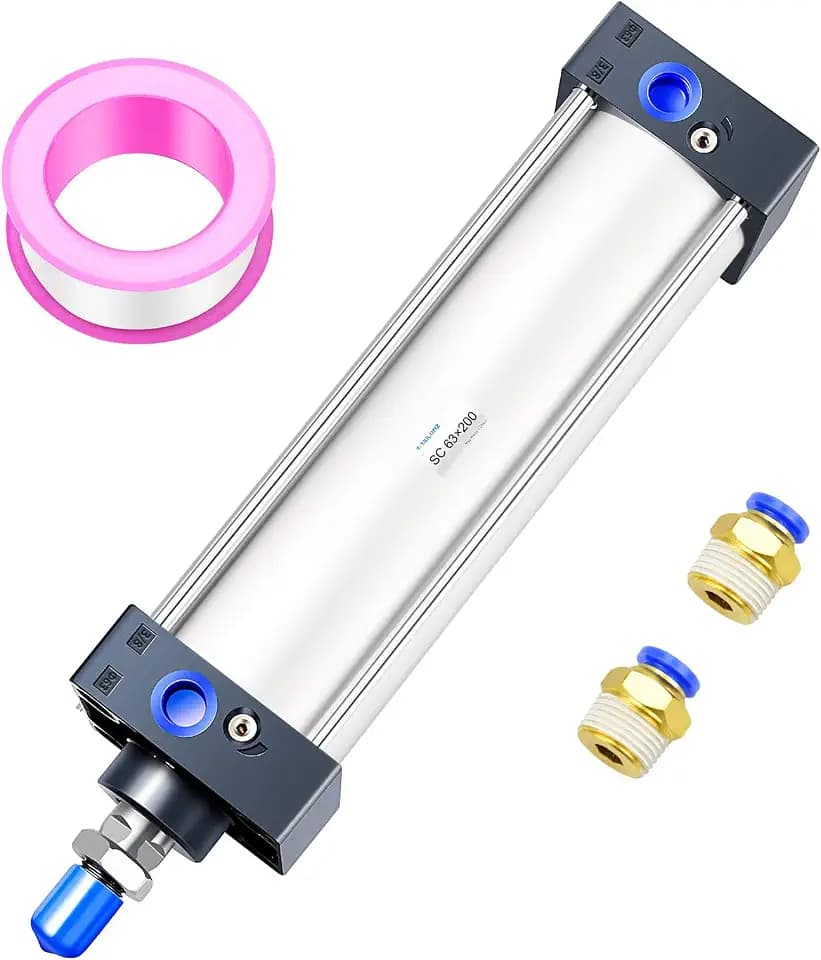 TAILONZ PNEUMATIC Luftzylinder SC 63 X 200 Bohrung: 63mm, Hub: 200mm, geschraubte Kolbenstange Dual Action