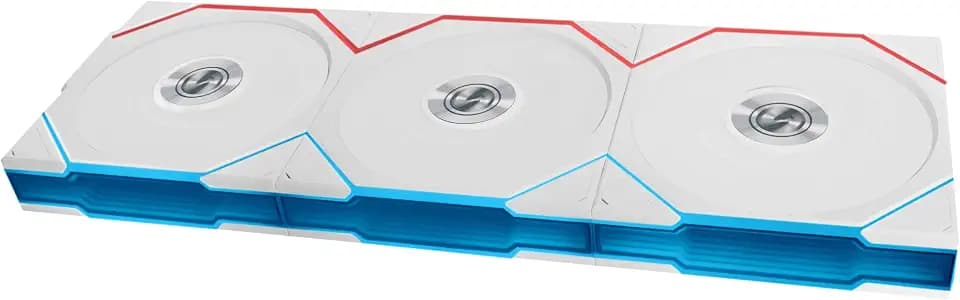 Lian Li UNI FAN TL WIRELESS 3x120mm White Case Fan (G99.12TL1W3W.00)
