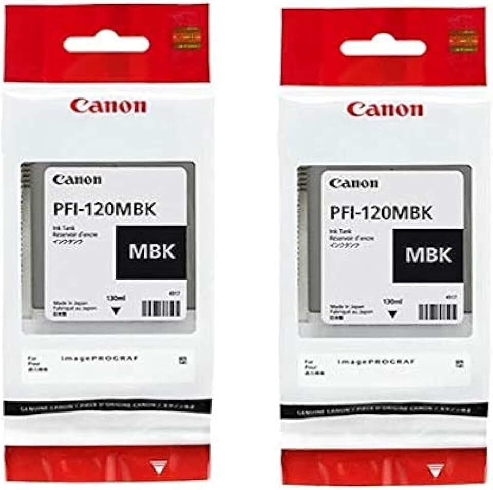 Canon PFI-120MBK 2 Pigment Matte Black 130ml Ink Tanks