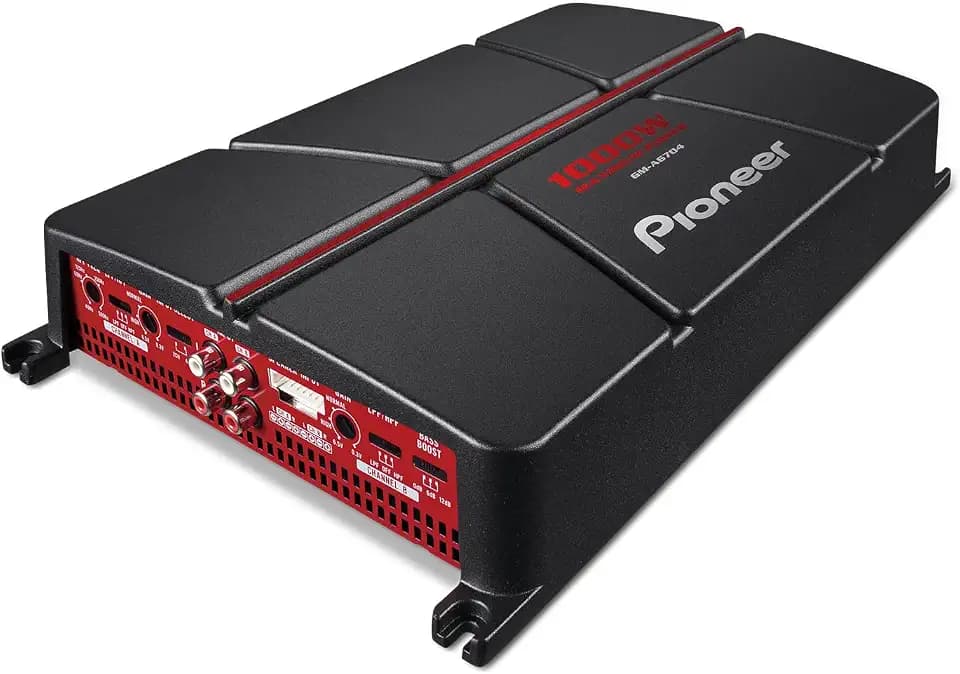 Pioneer GM-A6704 1000W Max Class AB Bridgeable 4-Channel Car Amplifier