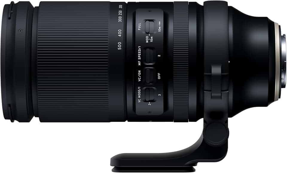 TAMRON 150-500mm F/5-6.7 Di III VC VXD, Objektiv für Fujifilm X-Mount, A057X, schwarz