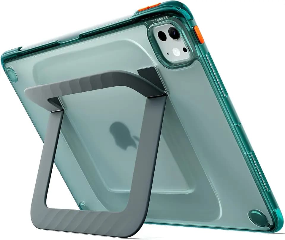 TORRAS K3 Neo for iPad Pro 11 Inch Case with Stand M4/M5, Glacier Sprint