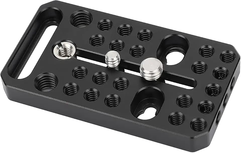 CAMVATE Multipurpose Cheese Plate with 1/4"-20 & 3/8"-16 Threads - 3329