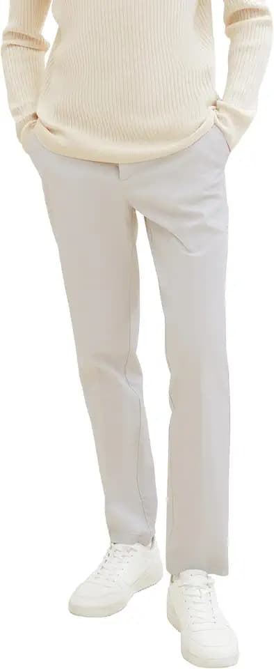 TOM TAILOR Denim Herren Regular Tapered Fit Chino Hose
