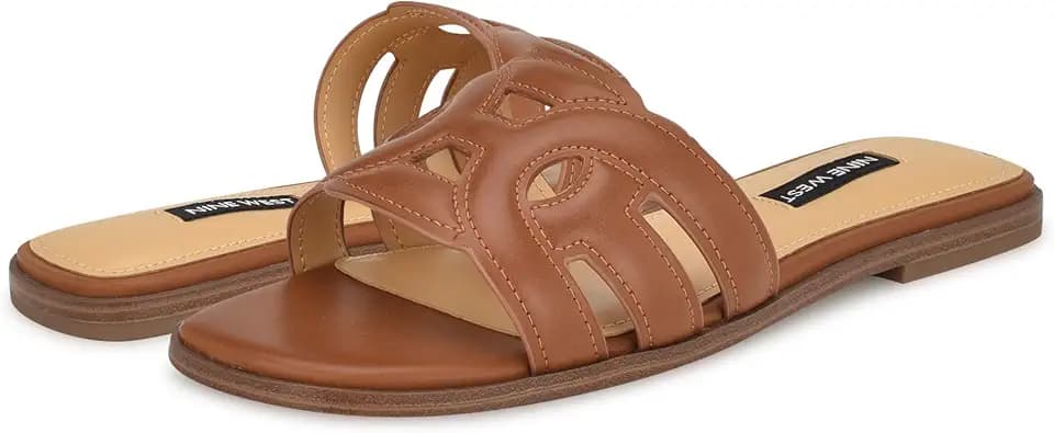 Slide Sandals, Geena Flat by Nine West