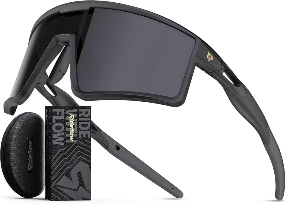 Baseball Sunglasses Mens Women Polarized Sports Sunglasses TR90 Running Cycling Sun Glasses Wrap Around UV400-RAPIX