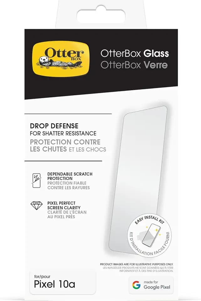OtterBox Google Pixel 10a Glass Screen Protector