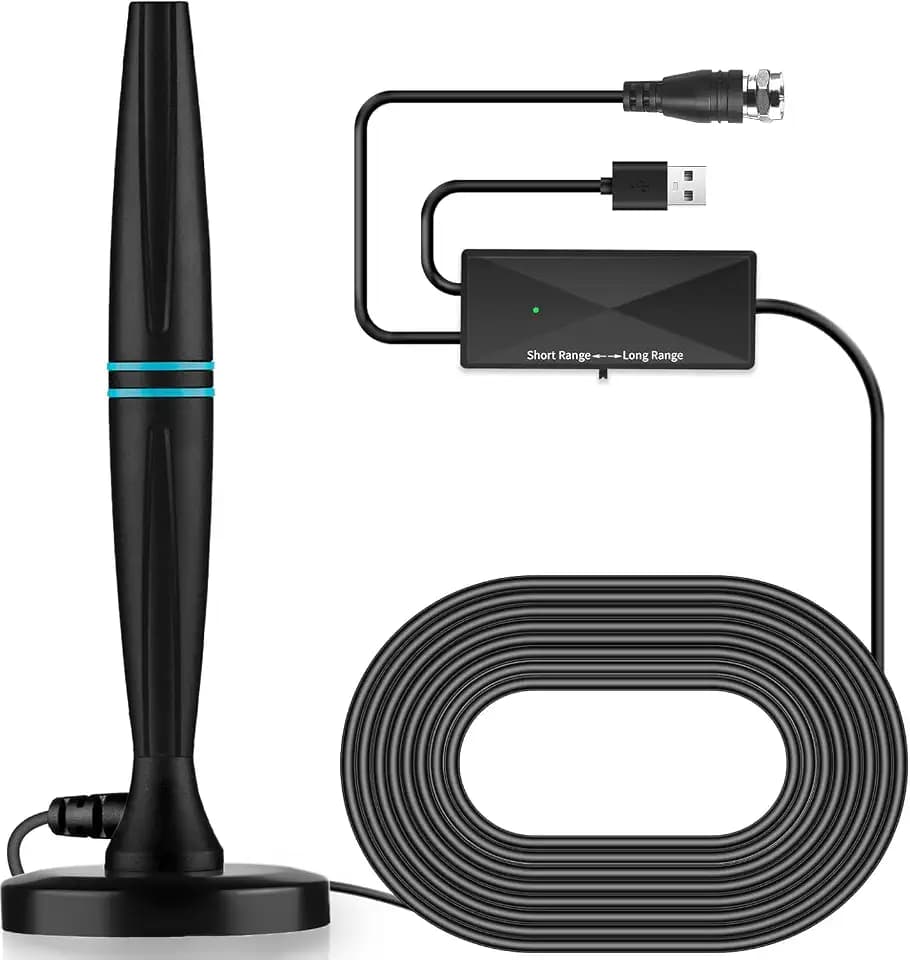 TV Antenna for Local Channels, TV Antenna for Smart TV Indoor -18ft Cable