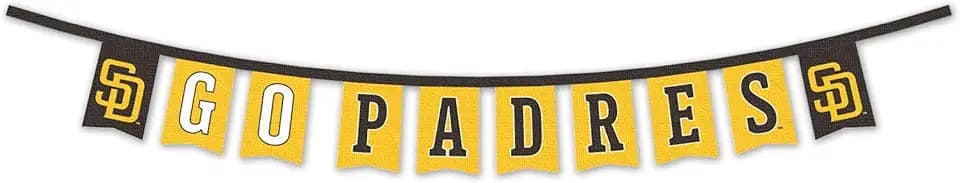 WinCraft San Diego Padres Banner String Pennant Flags