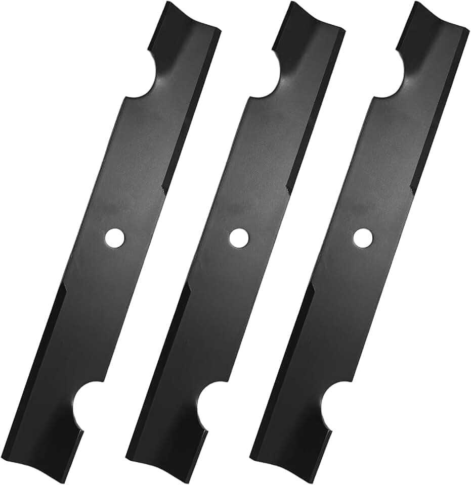 038-4826-00 High Lift Mower Blades Compatible with 48" Deck Bad Boy MZ MZ Magnum ZT Elite CZT Elite Stand-On Lawn Mowers,Replace 038-4820-00 112111-01 32061 1-323515 5020843 539100340,3 Pack