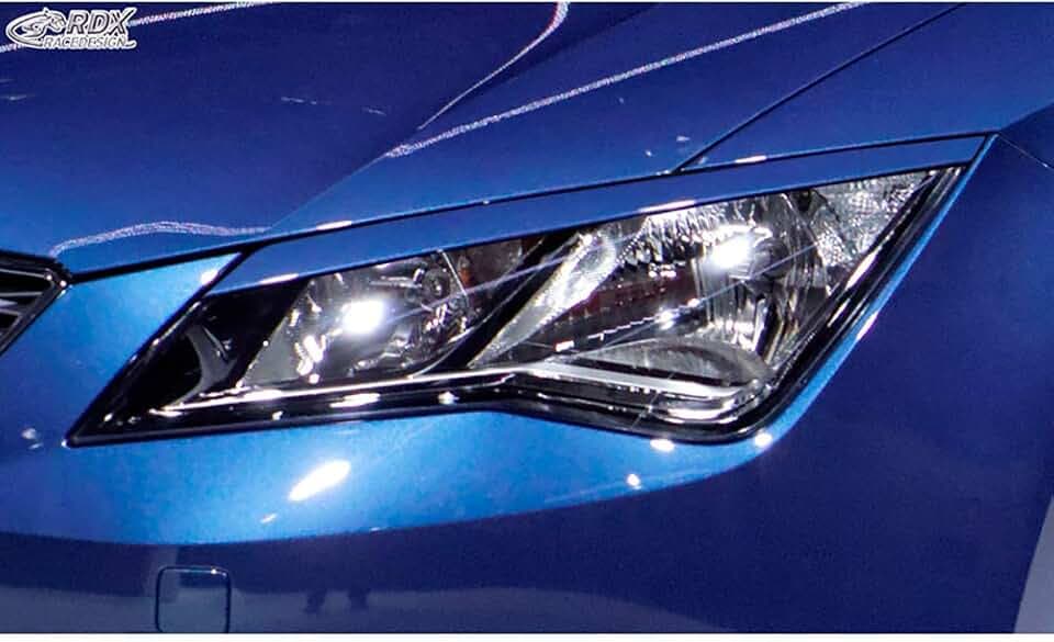 RDX Scheinwerferblenden SEAT Leon 5F, (incl. SC & ST), Unlackiert