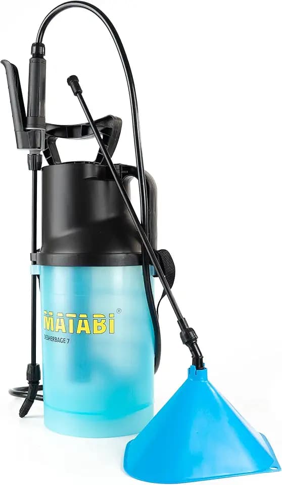 Matabi - Desherbage 7 Sprayer - Pre-Pressure - 5 Liter - Ideal für die Entfernung von Unkraut und Gras auf Pfaden - Präzise für Garten und Fliesen
