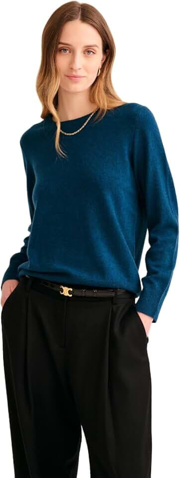 NAADAM Women's The Original Cashmere Crewneck Sweater