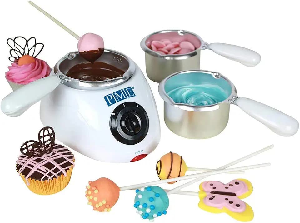 PME Electric Chocolate Melting Pot, Weiß