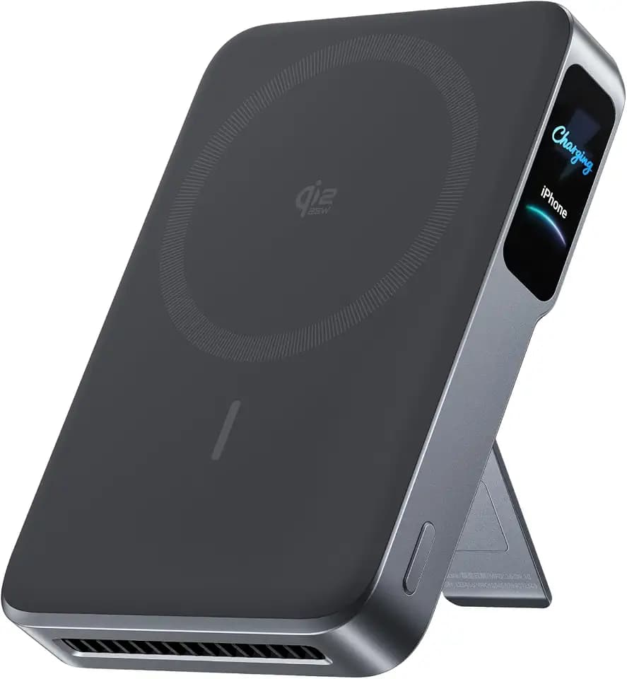 Anker MagGo Powerbank 2 Pro, Qi2.2 25W 10000mAh MagSafe Powerbank