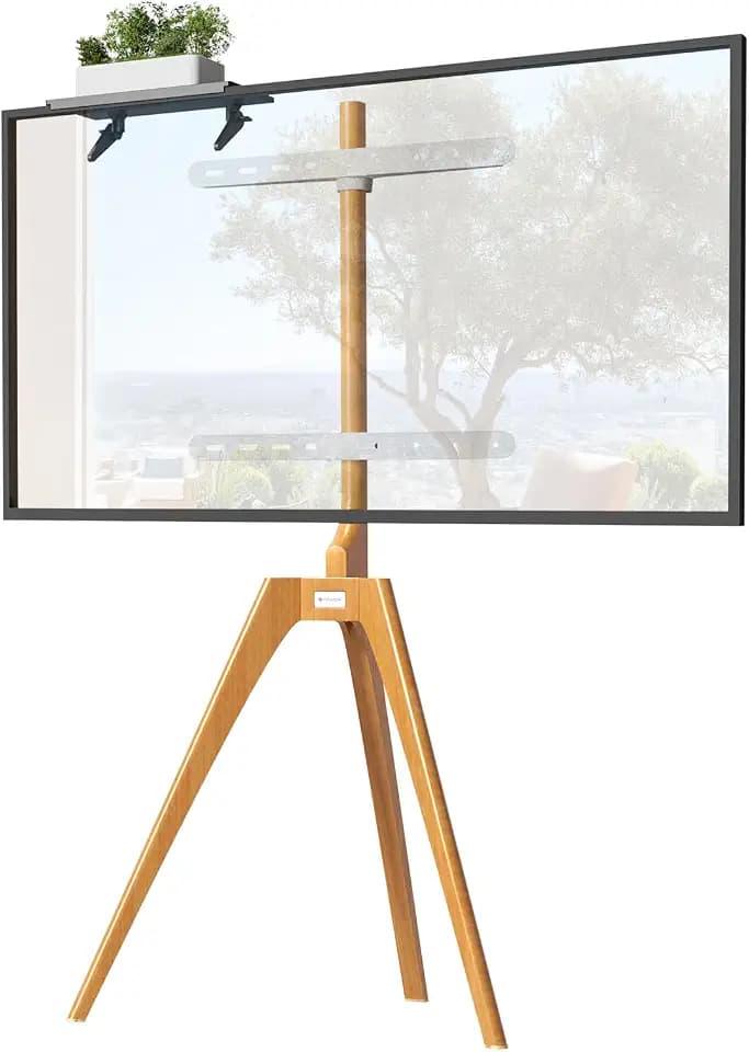 PUTORSEN TV Ständer im Staffelei Design für TV 45-65 Zoll bis zu 40 kg