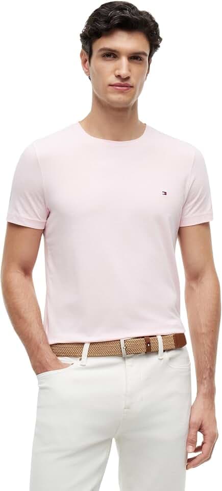 Tommy Hilfiger Herren T-Shirt Kurzarm Rundhalsausschnitt